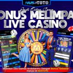 NUSTOTO > Situs Casino Online dengan Bonus cashback 10%