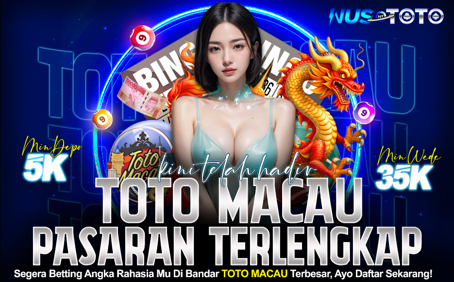 NUSTOTO PASARAN TOTO MACAU TERLENGKAP