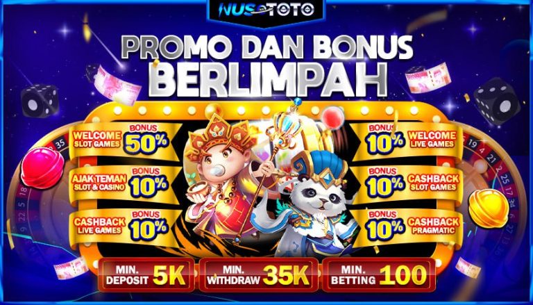 NUSTOTO > Situs Judi Online Dengan Promo Bonus Terbesar