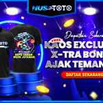 NUSTOTO PROMO BONUS KAOS