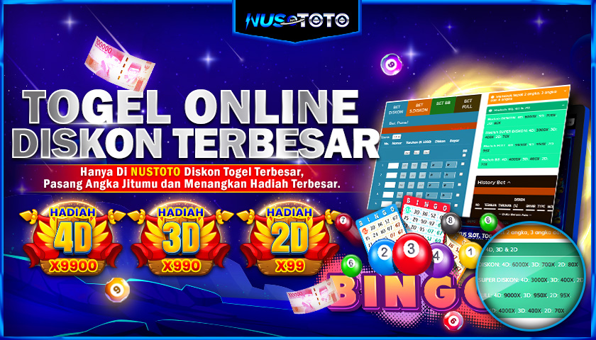 NUSTOTO – Bandar Togel Online Diskon Terbesar