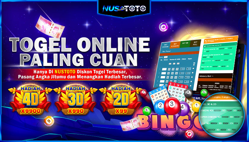 NUSTOTO SITUS BANDAR TOGEL ONLINE PALING CUAN