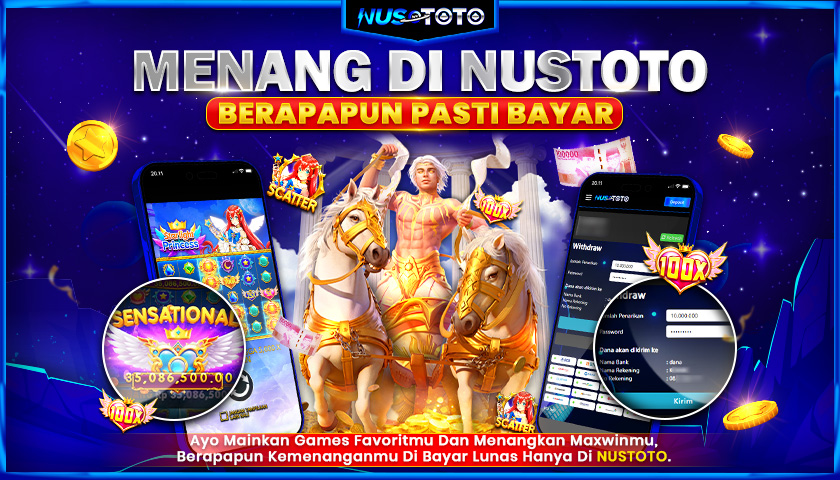 NUSTOTO Turut Hadirkan Layanan Slot dan Toto Lengkap di Satu Platform